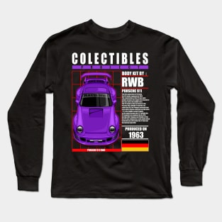 RWB PORSCHE 911 -PURPLE Long Sleeve T-Shirt